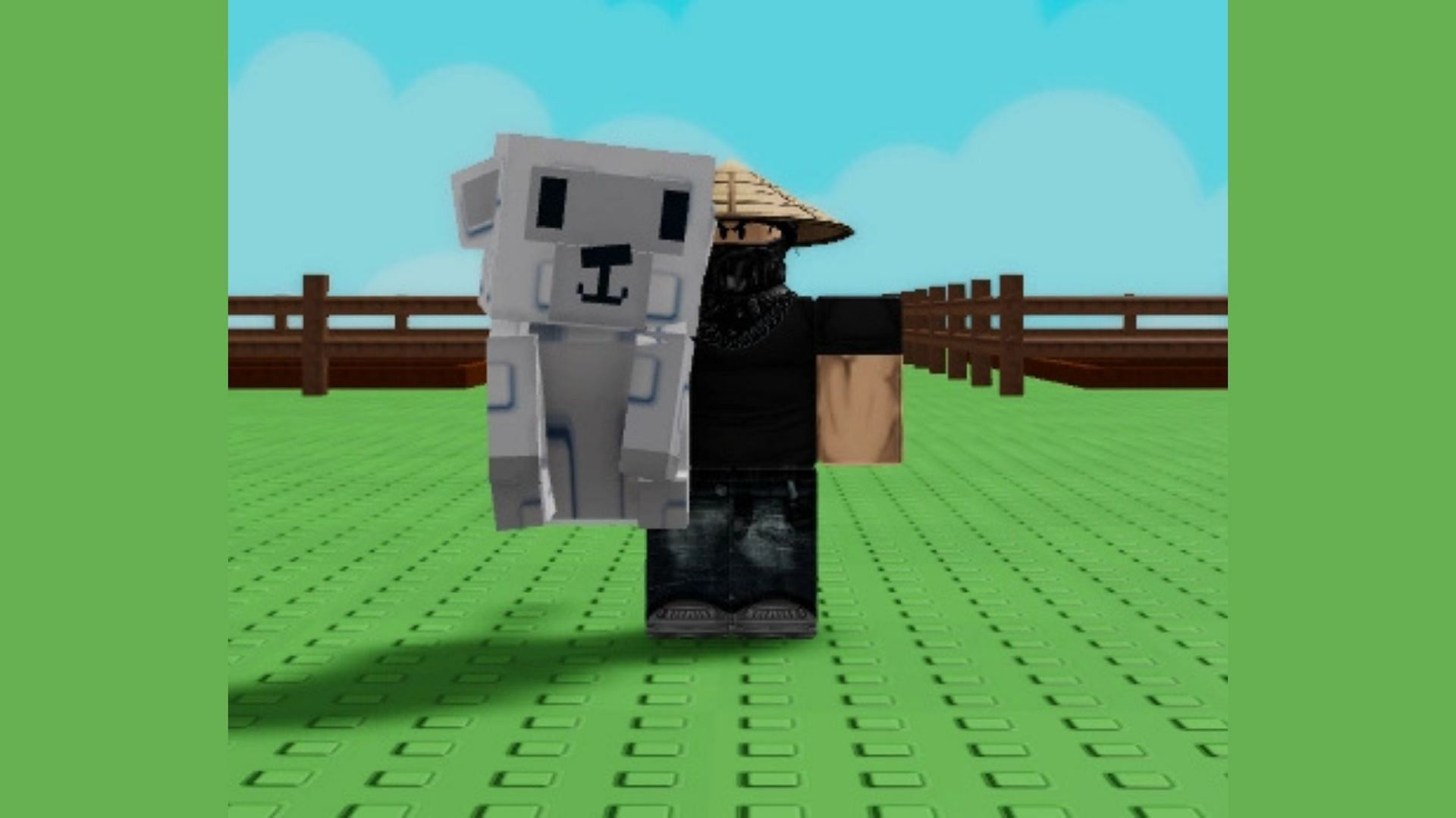 The Silver Monkey pet (Image via Roblox)